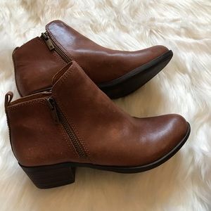 🍂Lucky Brand Leather Booties🍂